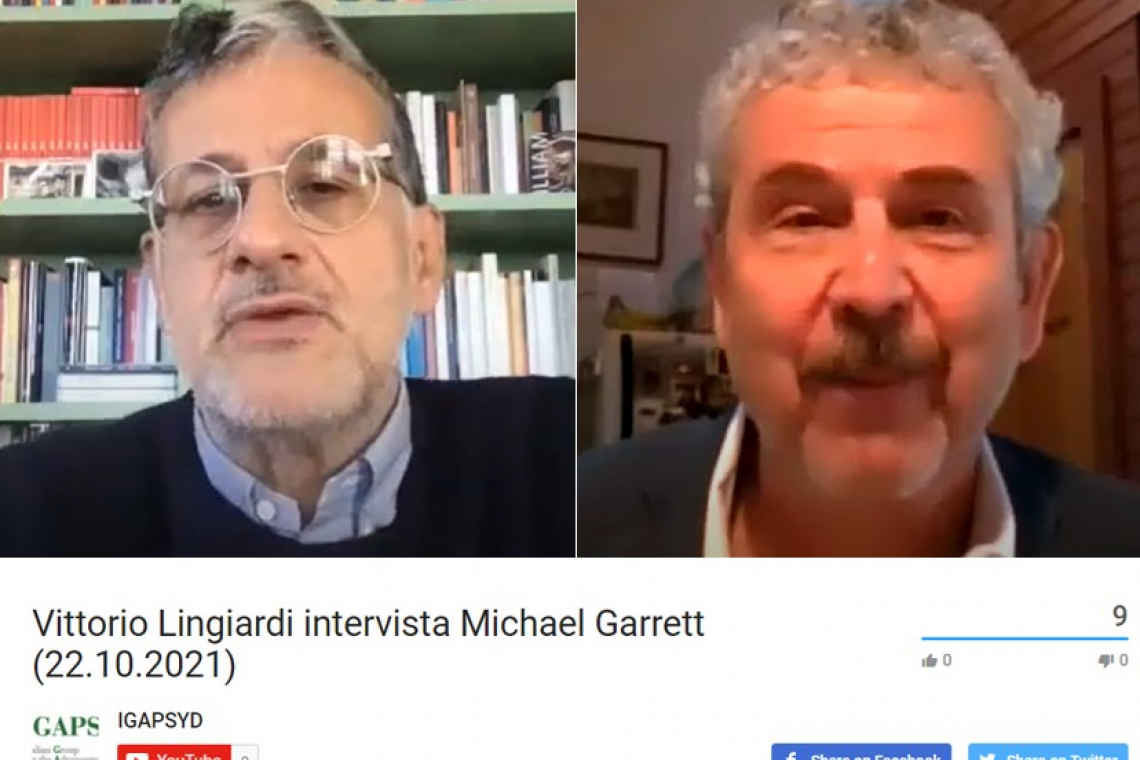 Vittorio Lingiardi intervista Michael Garrett (22.10.2021) (2)